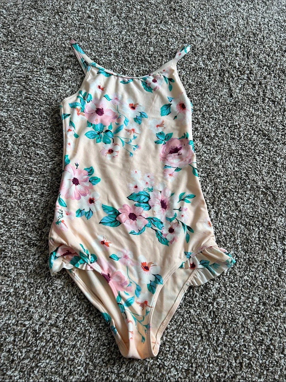 H&M Girls Floral One Piece Swimsuit 8/10